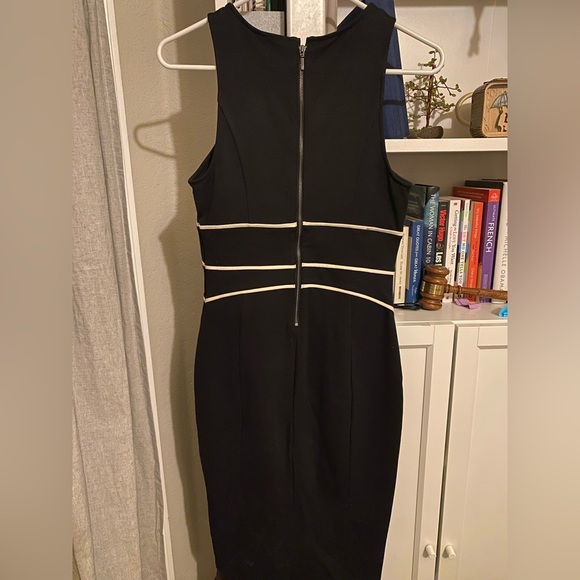 Anthropology Maeve Elegant Black and White Dress - Picture 3 of 3